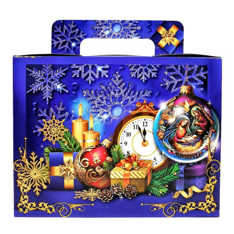 Подарунок №9 "Різдвяне диво", 1040г, Унікальна цукерка